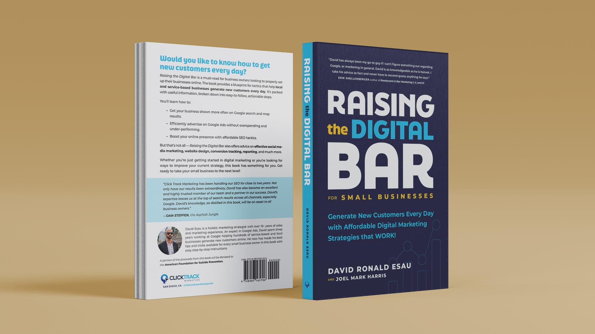 Raising the Digital Bar for Small Businesses by David Esau — front and back cover